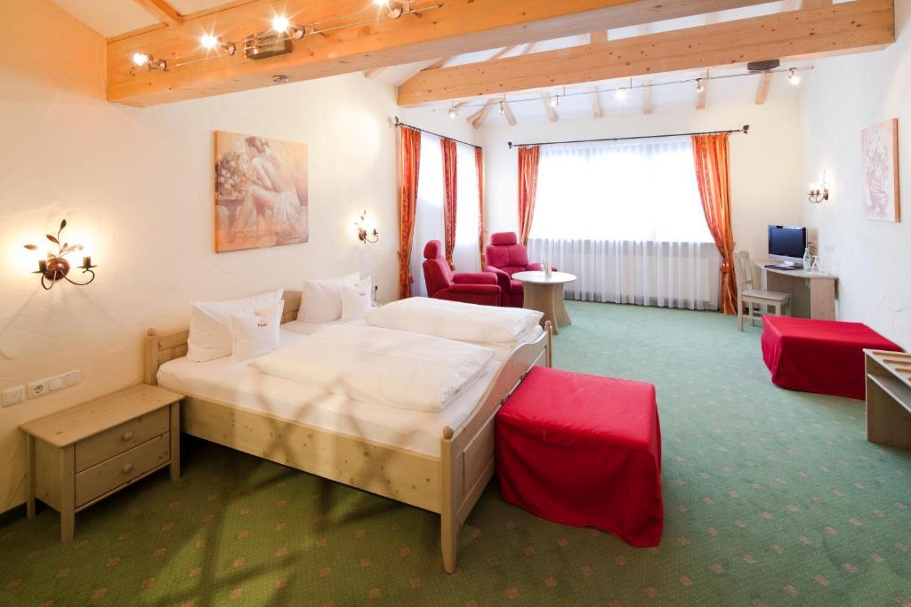 Hubertushof Hotel Garni Oberstaufen Oda fotoğraf